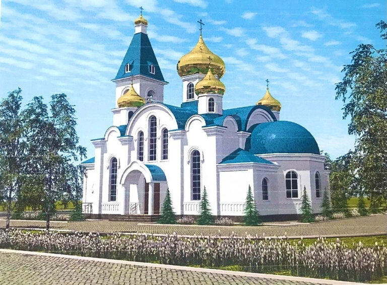 Православный храм Храм благоверного великого князя Александра Невского, Абинск, фото