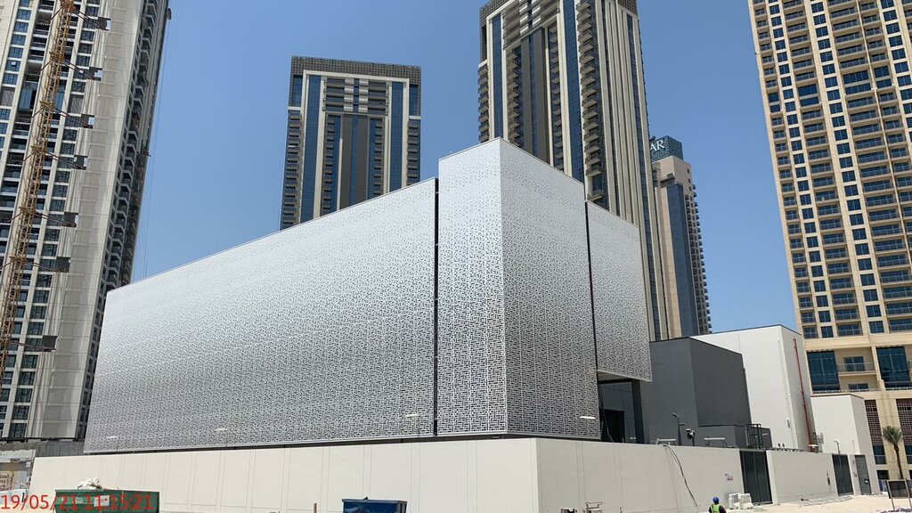 Aluminum, aluminum structures Alba Tower Aluminum Factory, Sharjah, photo