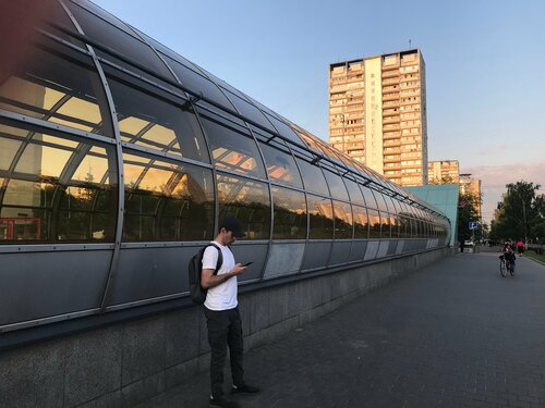 Strogino (Moscow, Stroginsky Boulevard), metro station