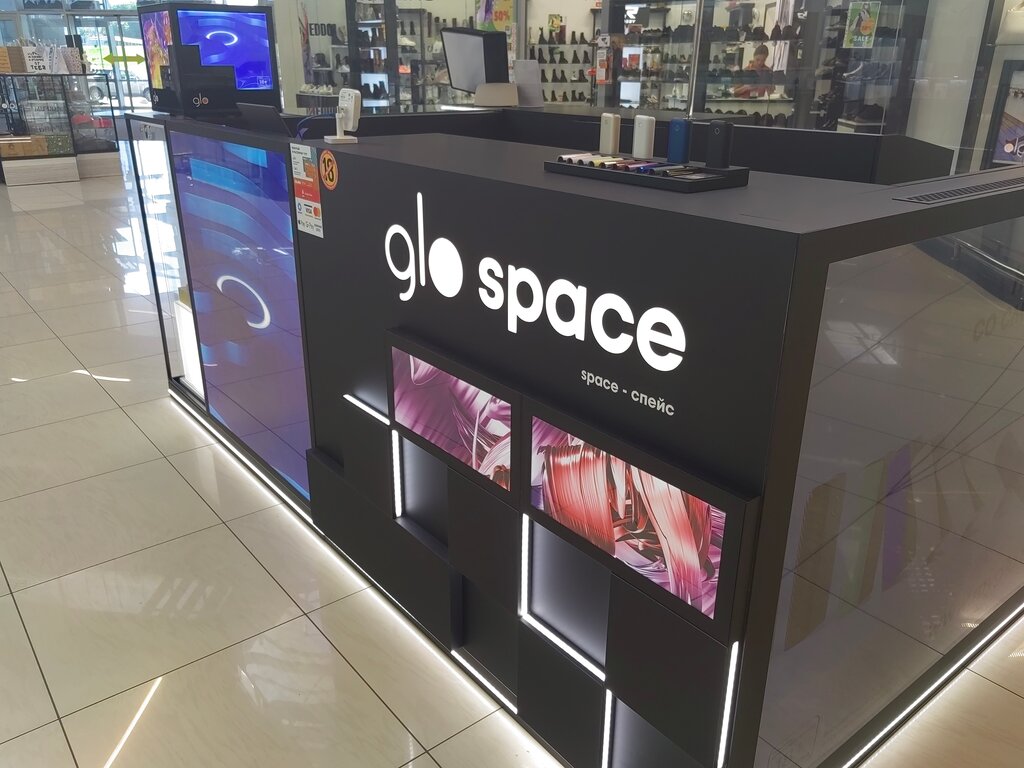 Tobacco and smoking accessories shop Glo Space, Mozyr, photo