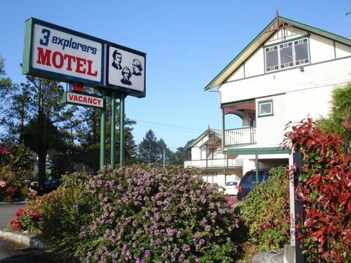 Гостиница Three Explorers Motel в Катумбе