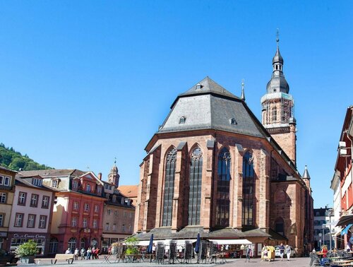 Внешний вид отеля Hotel zum Ritter St. Georg в Гейдельберге, фото 5