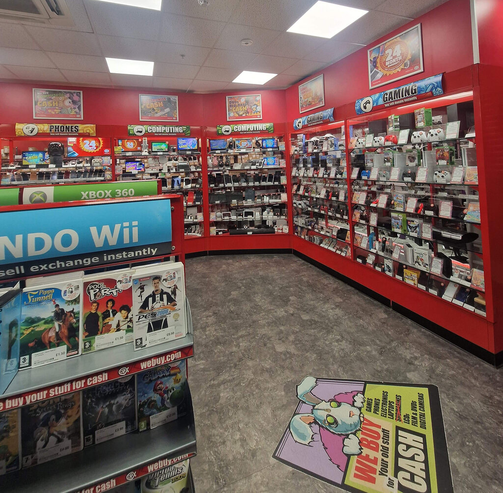 Mobile phone store CeX, Scotland, photo