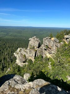 Камень со следом богатыря Полюда (Perm Territory, Cherdyn, territoriya Troitskiy Kholm), atracción