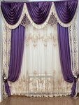 Ampir (Yu. Gagarina Street, 18М) ، الستائر، قضبان الستائر