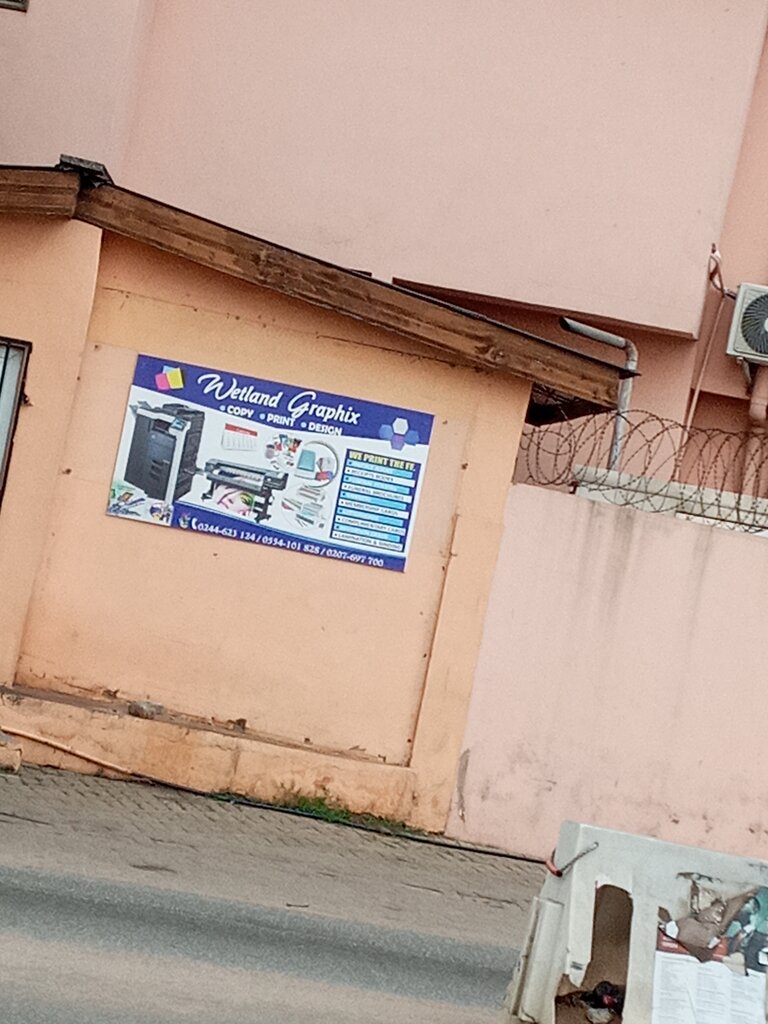 Graphic design studio Westland graphix, Accra, photo