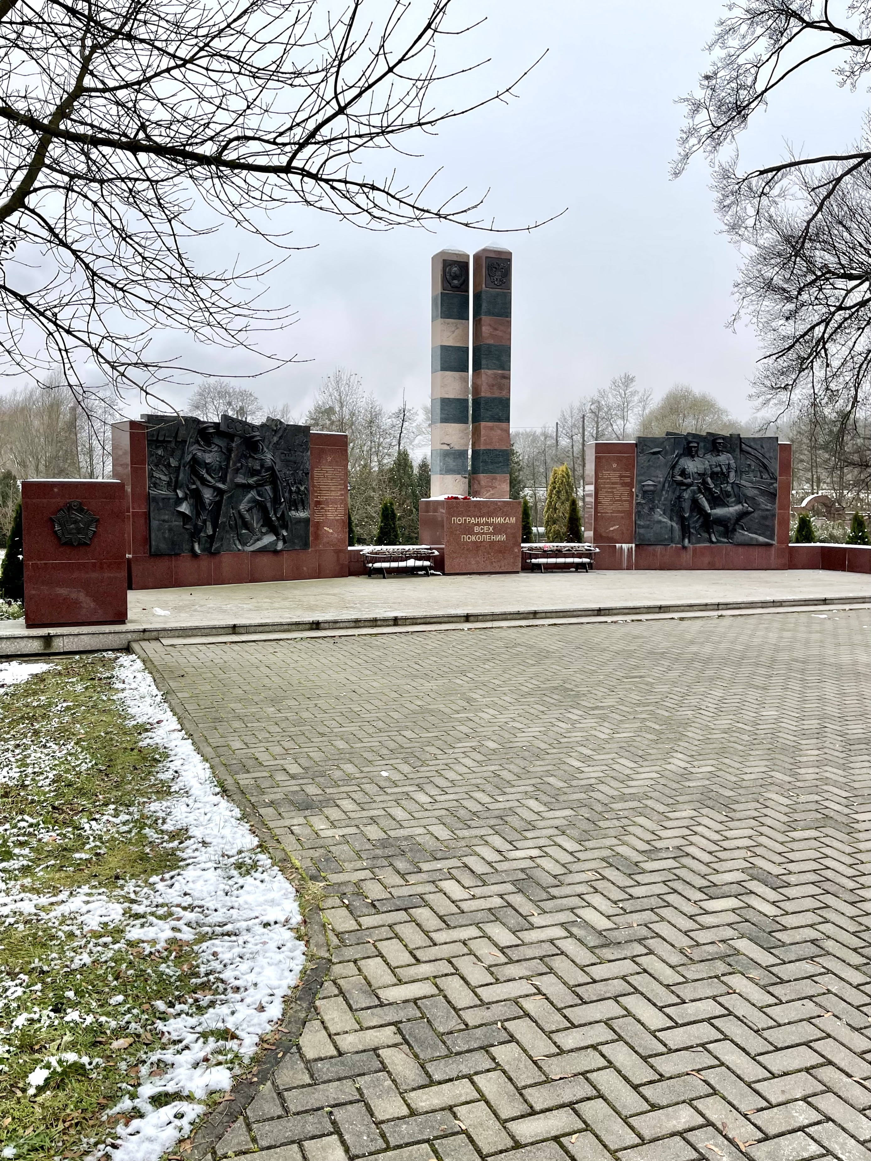 Железнодорожные ворота гвардейский просп 51а фото Железнодорожные ворота, достопримечательность, Гвардейский просп., 51А, Калининг