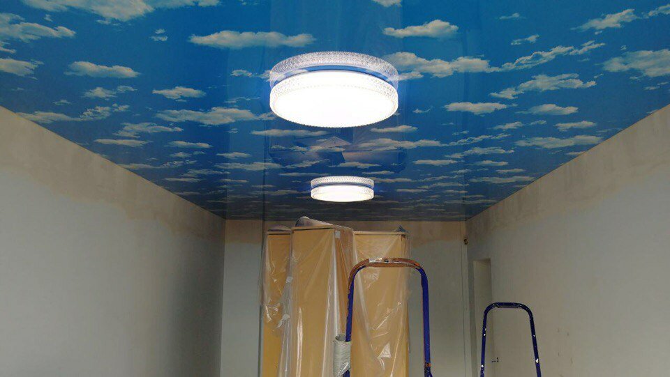 Натяжной потолок море