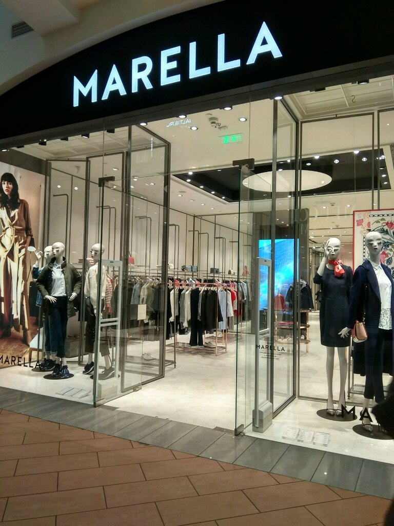 Магазины marella в москве