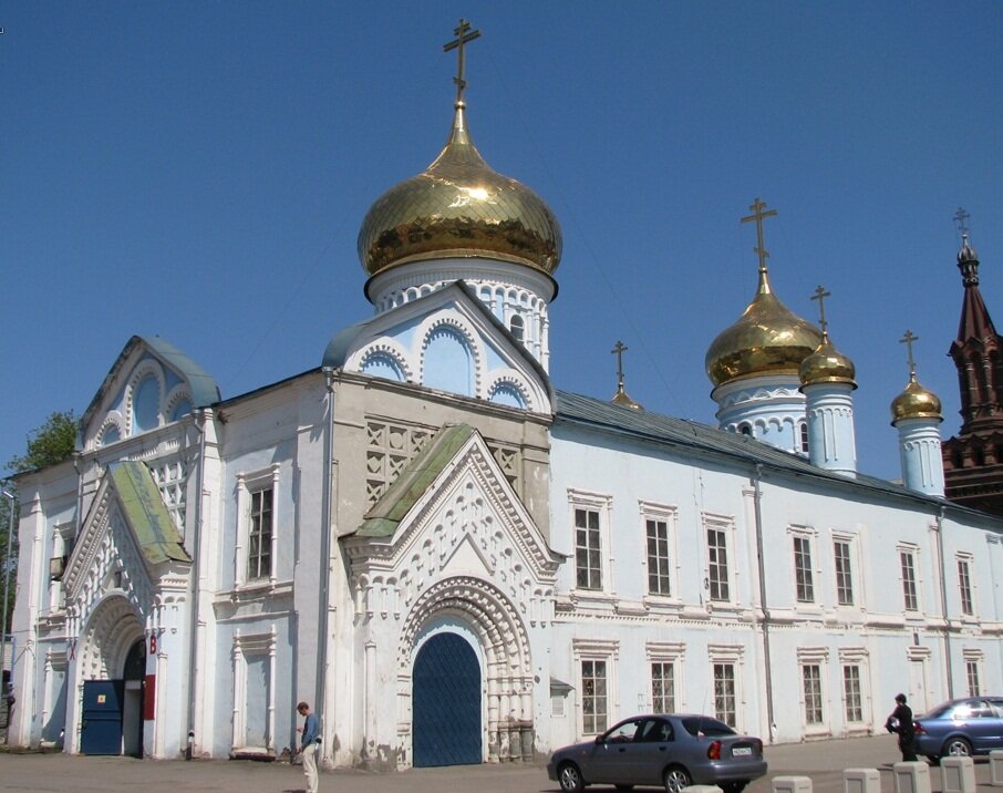 Казань соборы и храмы фото Колокольня Богоявленского Собора, православный храм, ул. Баумана, 78, корп. 2, К