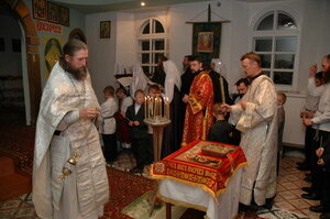 Khram im. Svyatogo Anfima Nikomidiyskogo (Altai Territory, Mamontovskiy rayon, posyolok Poteryayevka) ، كنيسة أرثوذكسية