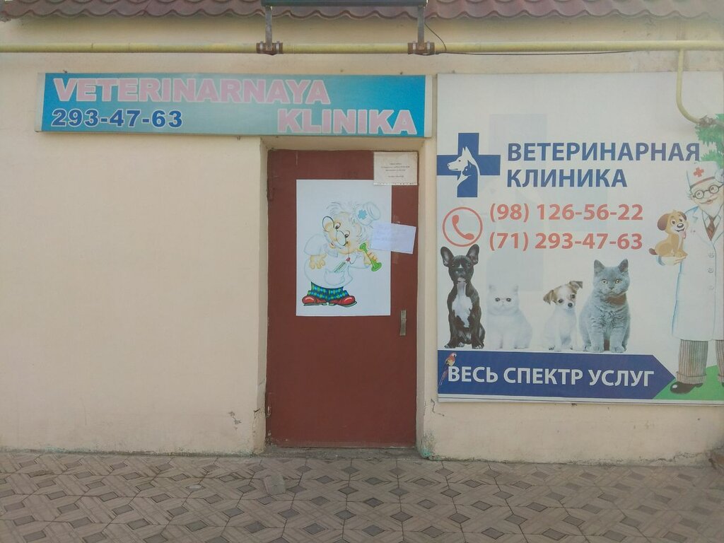 Карта ветеринарной клиники