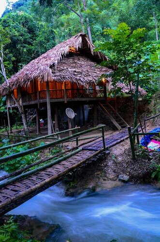 Гостиница Pu Luong Nature Lodge 2 Hieu Village - Hostel в Провинции Тханьхоа