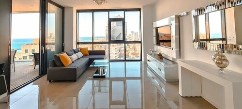 Апартаменты HaYarkon Diamant в Тель-Авиве