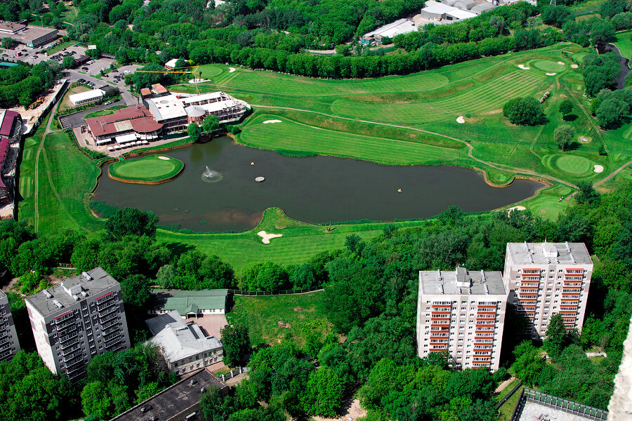 Golf kulüpleri Moscow City Golf Club, Moskova, foto