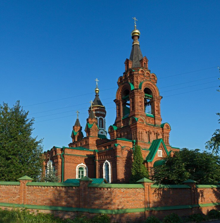 Церковь Екатерины Великомученицы, православный храм, 1Б, село Рахманово, Россия 