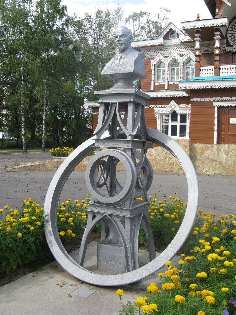 Monument, memorial В.И. Ленин, Kulebaki, photo