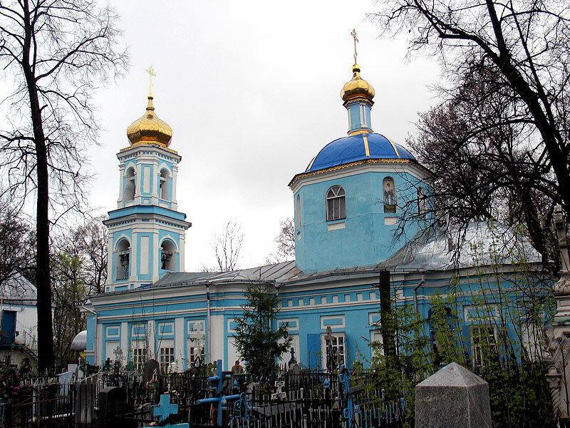 Казанский храм фото кладбище
