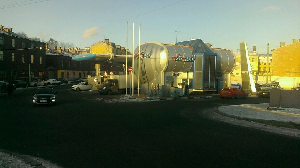 Gas station Aero, Saint Petersburg, photo