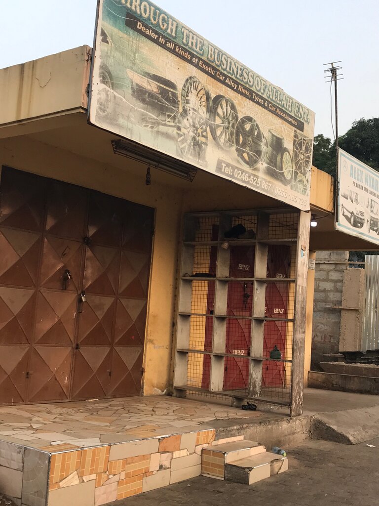Tires and wheels Through The Business Of Allah Enterprise, Accra, photo