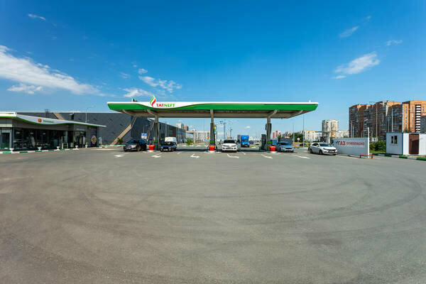 Gas station Tatneft, Kazan, photo