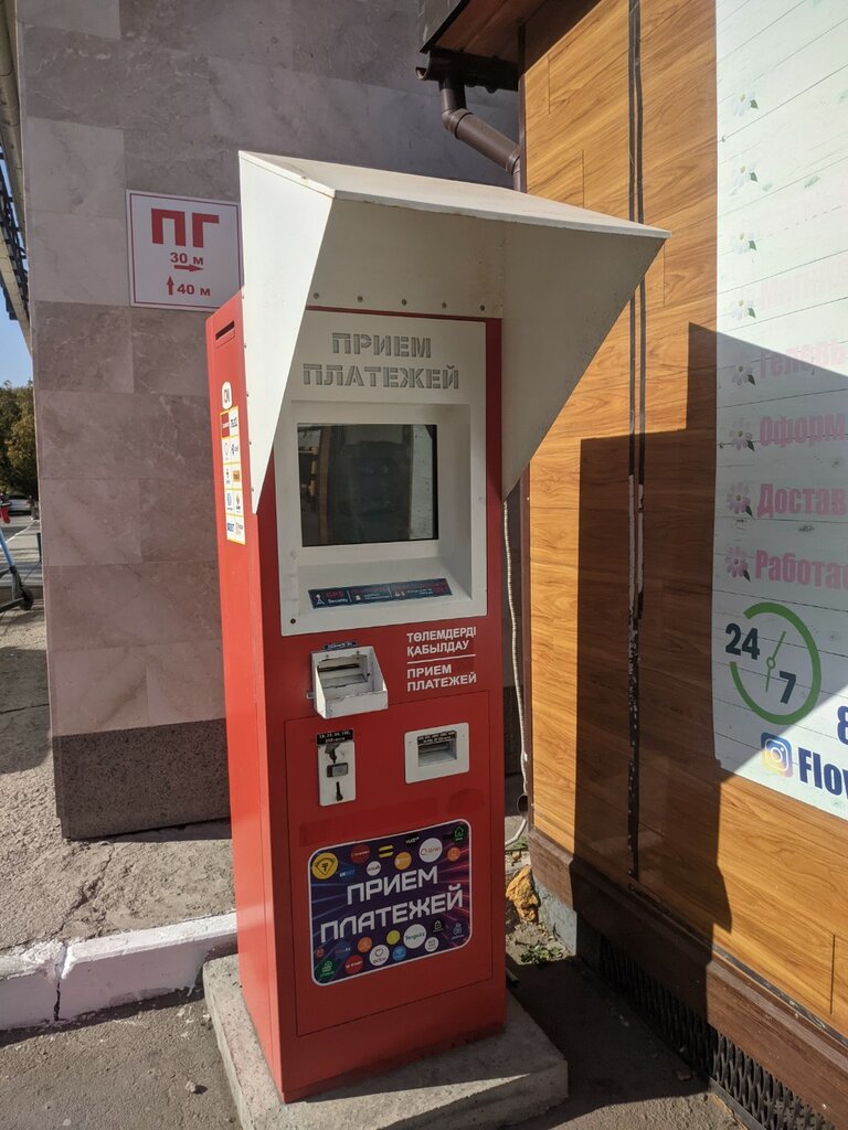Payment terminal Qiwi, Astana, photo