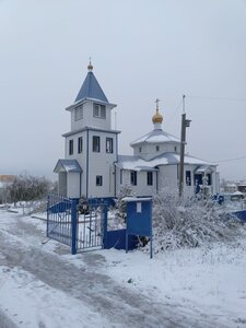 Khram V chest Ikony Bozhiyey Materi Derzhavnaya, Trinadtsatoye blagochiniye, Ufimskaya yeparkhiya (selo Mayachny, ulitsa Matrosova, 1Б), orthodox church