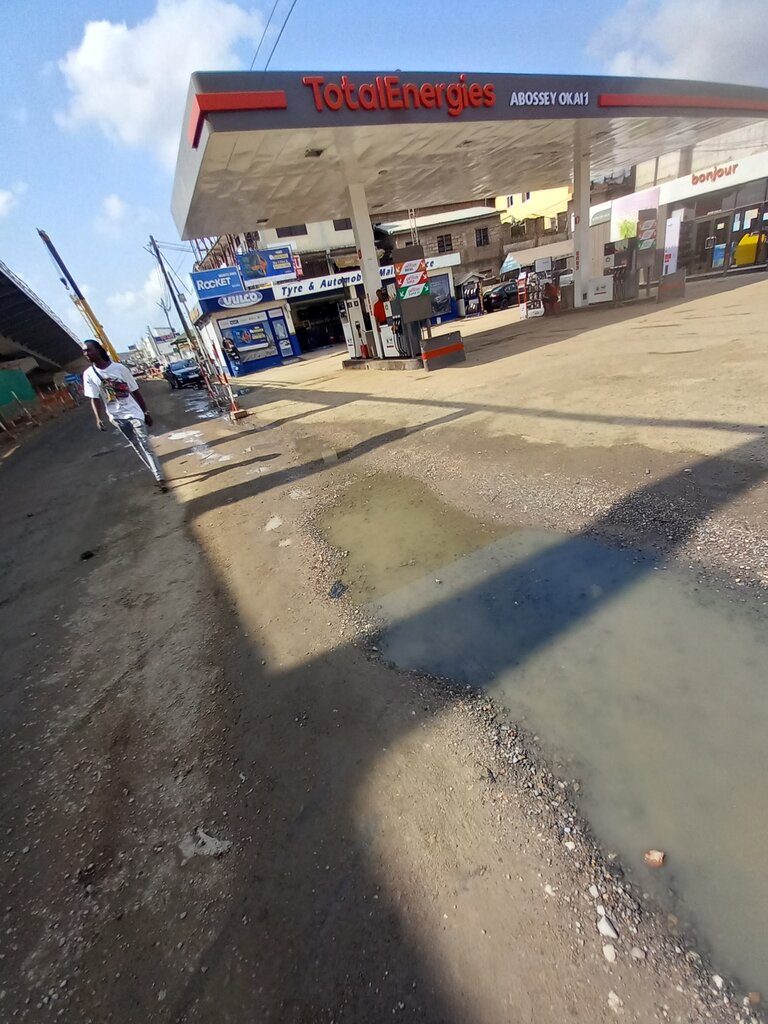 Gas station Total Fuel Station, Abossey Okai, Accra, photo