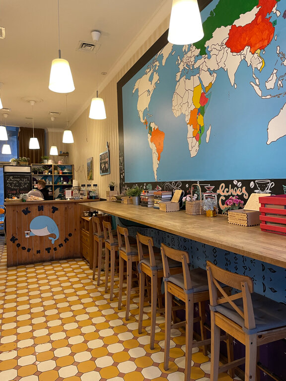Coffee shop Кит, кофе и тепло, Saint Petersburg, photo