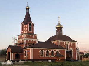 Arkhiyereyskoye podvorye khrama v chest Prepodobnogo Sergiya Radonezhskogo (Village of Mstikhino, Gornaya ulitsa, 5А), orthodox church