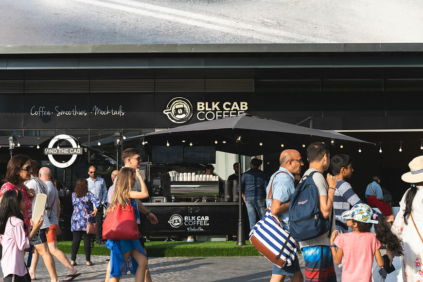 Coffee shop Blk Cab Coffee Shop, Dubai, photo