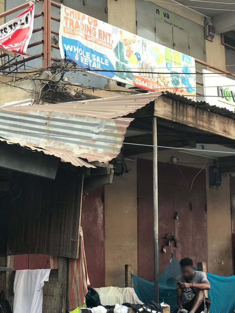 Clothing store Chief Ob Ent, Accra, photo