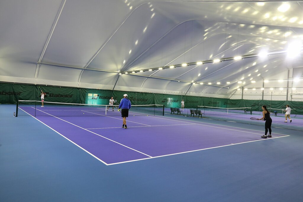 Теннисный корт Динамо-центр, Москва, фото
