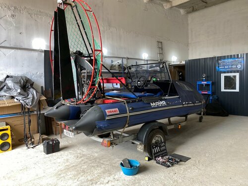 Tekne tamir Volna, Vologodskaya oblastı, foto