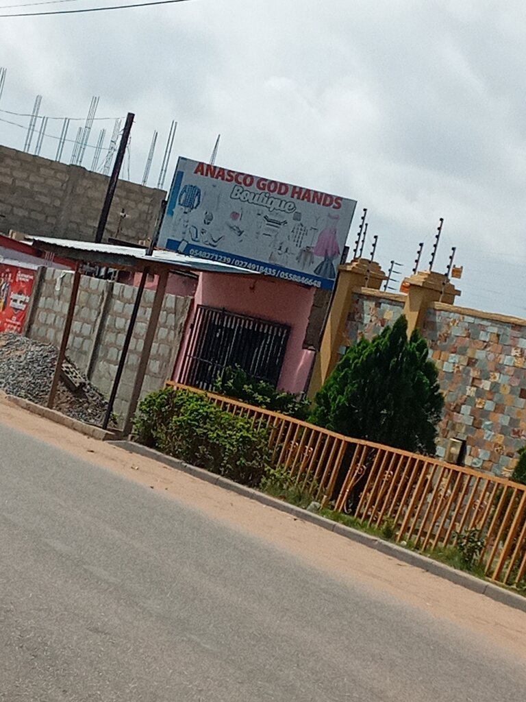 Clothing store Anasco God hands, Accra, photo