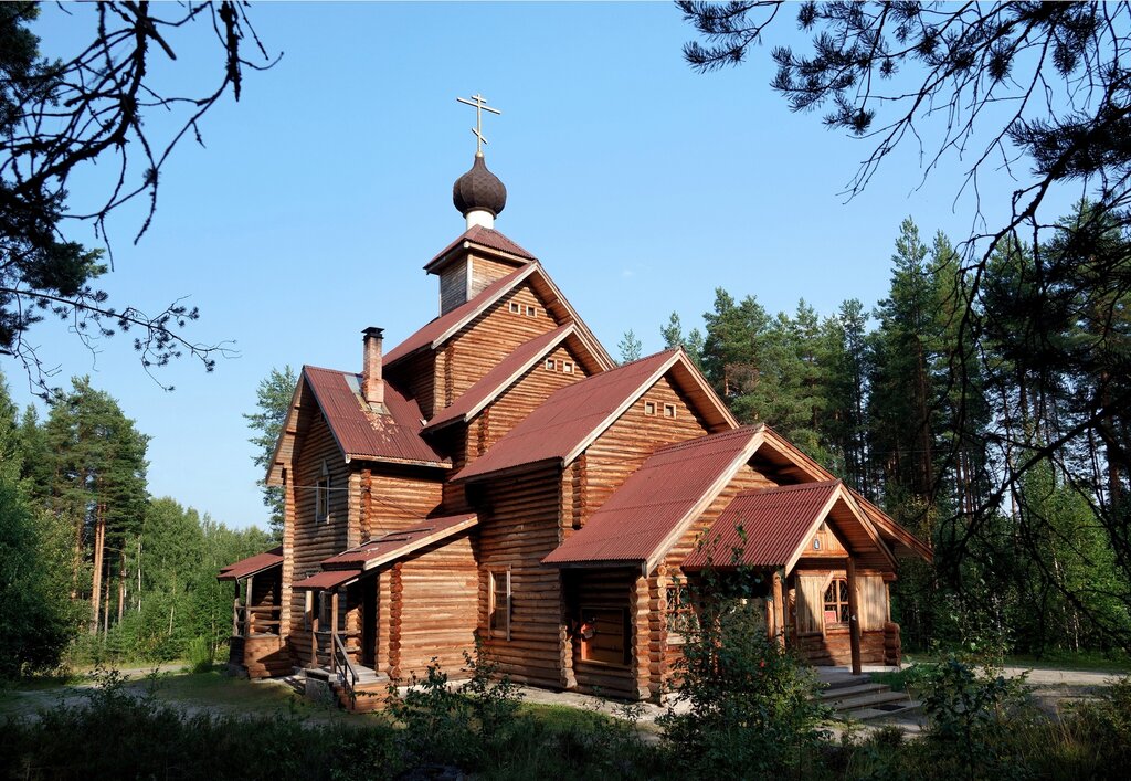Orthodox church The Church of St. Panteleimon the Healer in Girvase, Republic of Karelia, photo