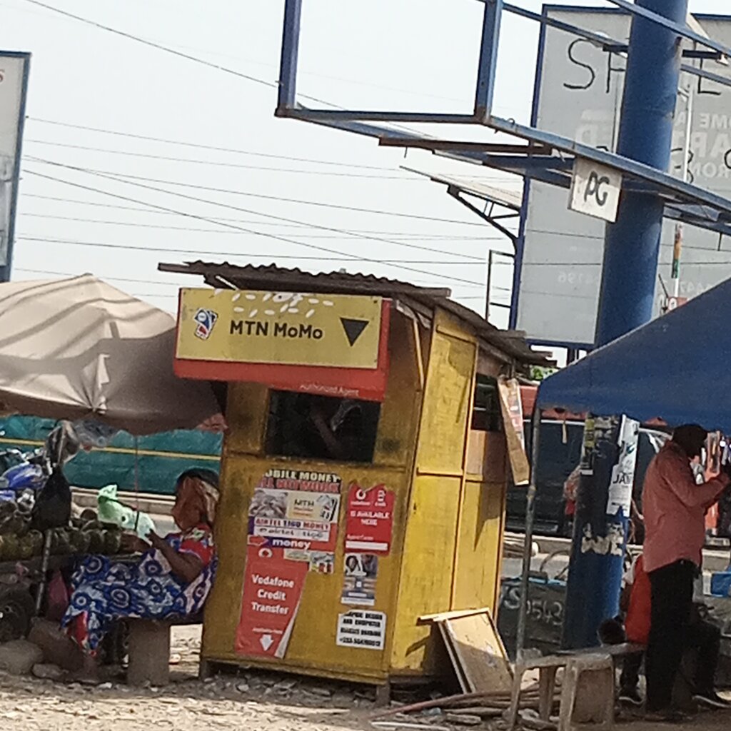 Money transfers Mtn, Accra, photo