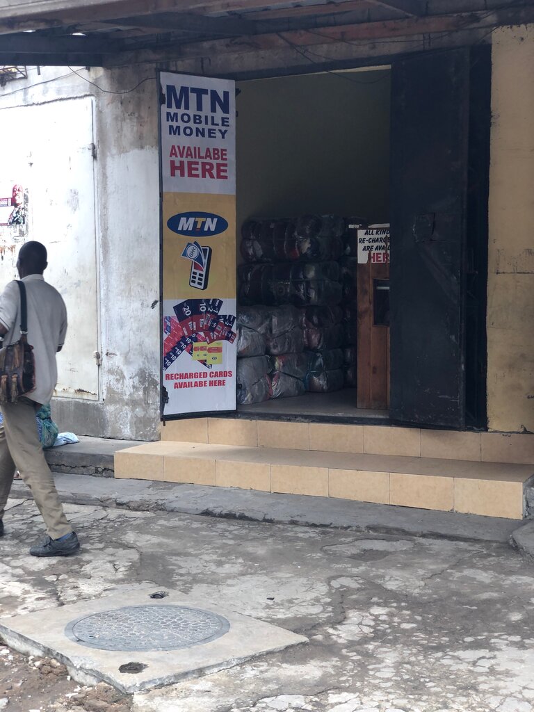 Money transfers Mtn Agent, Accra, photo