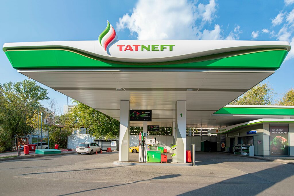 Gas station Tatneft, Moscow, photo