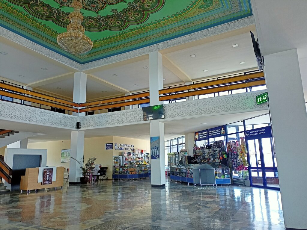 Железнодорожный вокзал Вокзал Маргилана, Маргилан, фото