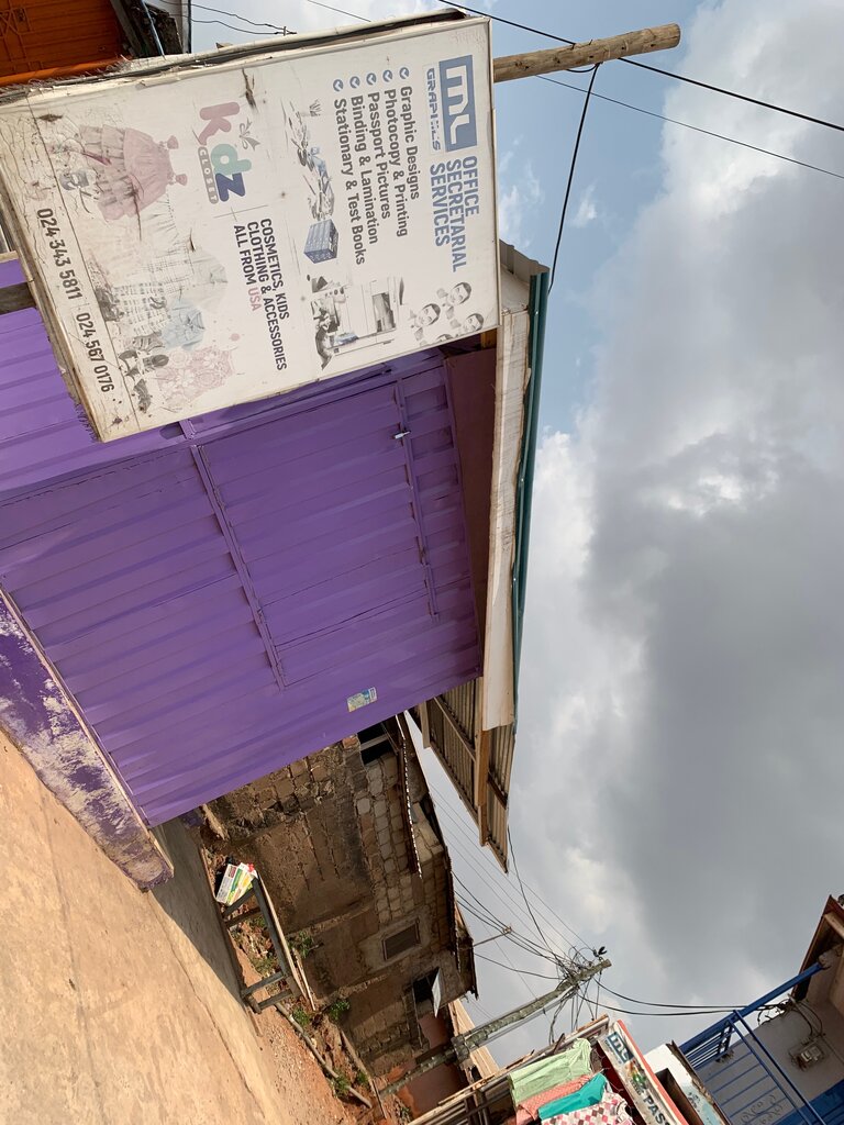 Graphic design studio Ml Graphics, Accra, photo