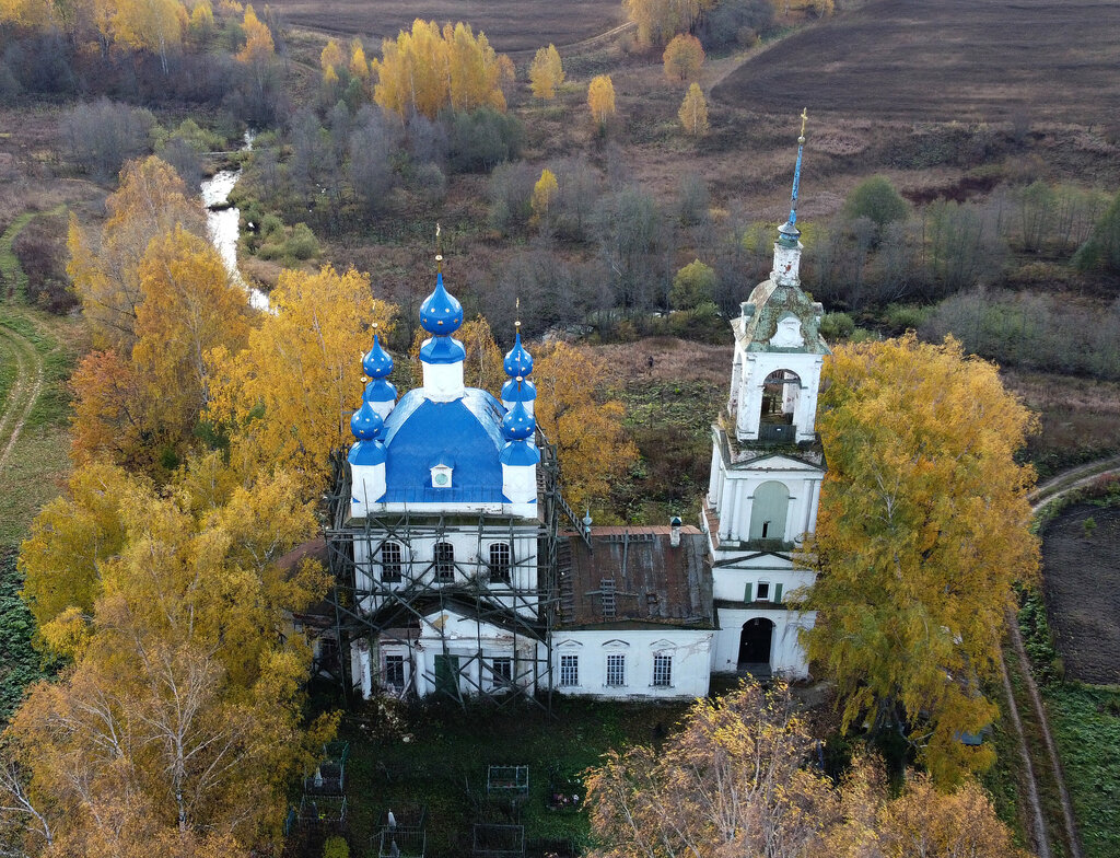 Orthodox church Tserkov Pokrova Presvyatoy Bogoroditsy V Aleksine, Yaroslavl Oblast, photo