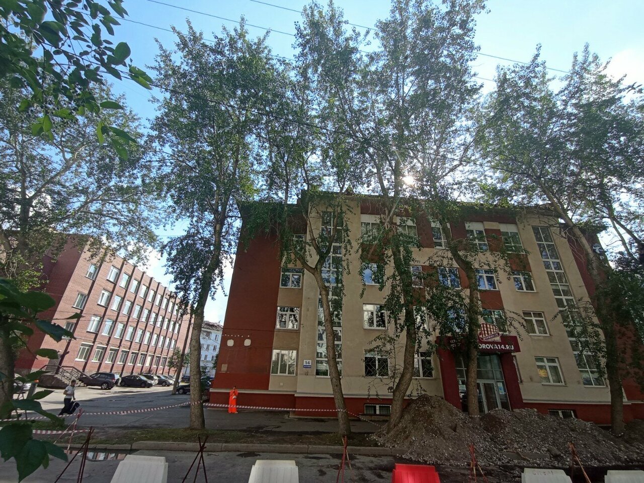 Мурманск, ул.Капитана Егорова, д.16 на карте города