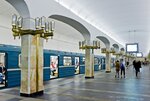 Puškinskaja (улица Притыцкого, 19А), metro station