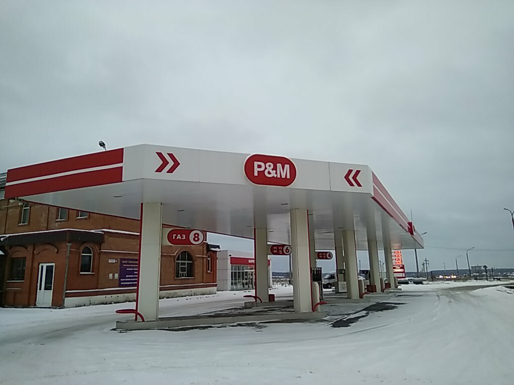 Gas station Nps, Hot'kovo, photo