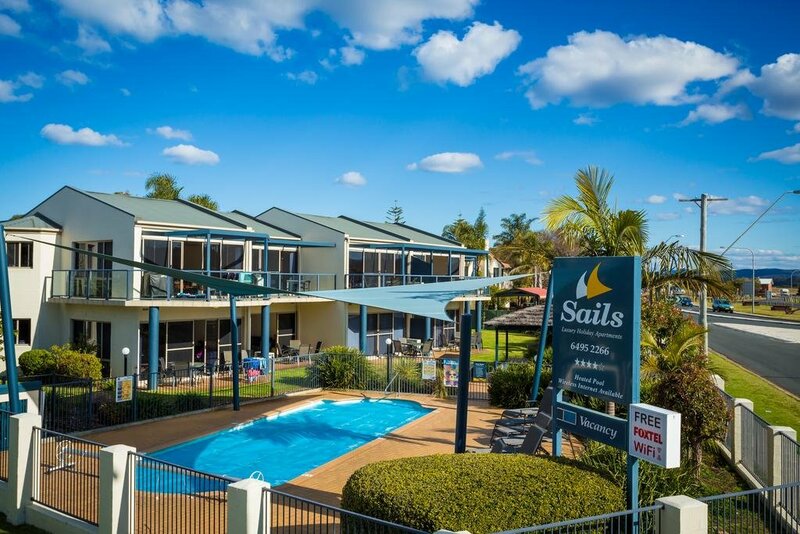 Гостиница Sails Luxury Apartments Merimbula