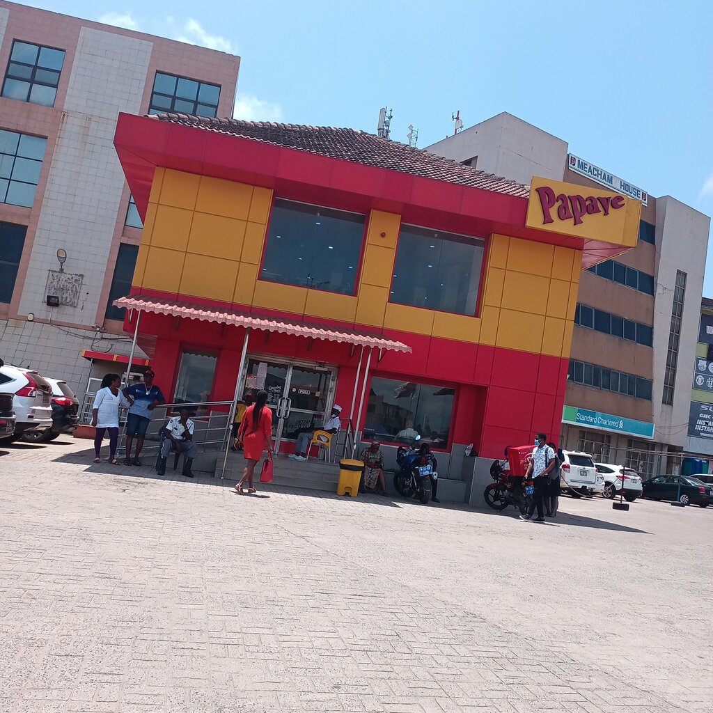 Fast food Papaye, Accra, photo