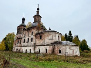 Tserkov Georgiya Pobedonostsa V Permogorye (Archangel Region, Krasnoborskiy munitsipalny okrug, Permogorye), orthodox church