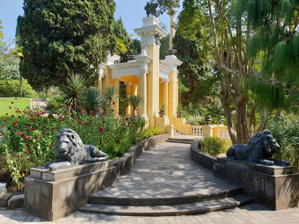 Landmark, attraction The Greek pergola, Sochi, photo