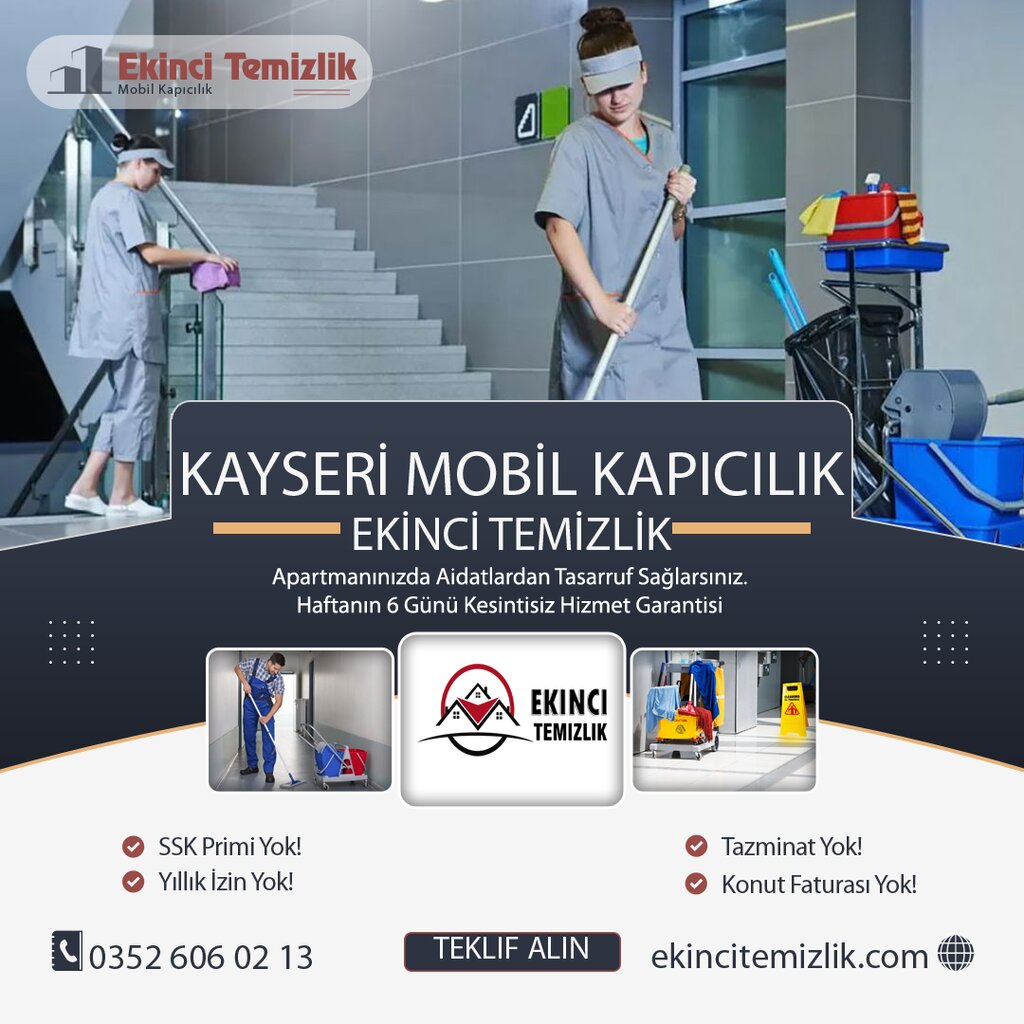 Cleaning services Ekinci Temizlik Ürünleri ve Kayseri Mobil Kapıcılık, Kayseri, photo